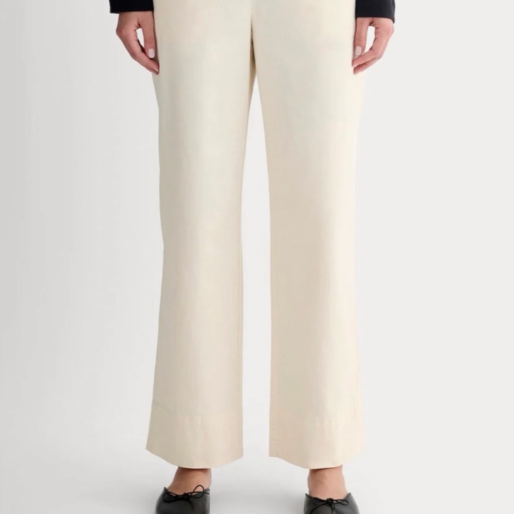 Everlane Easy Pant Wide-Leg Trousers